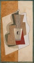 Guitar, 1919 painting by Pablo Picasso